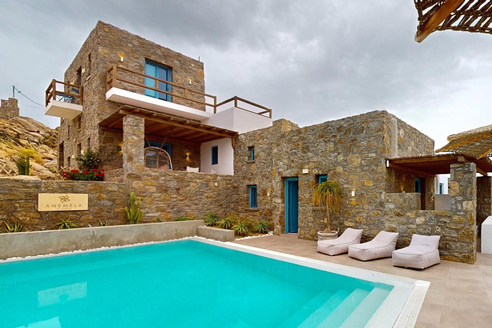 Anemela Villas & Suites Mykonos Agrari  Eksteriør bilde